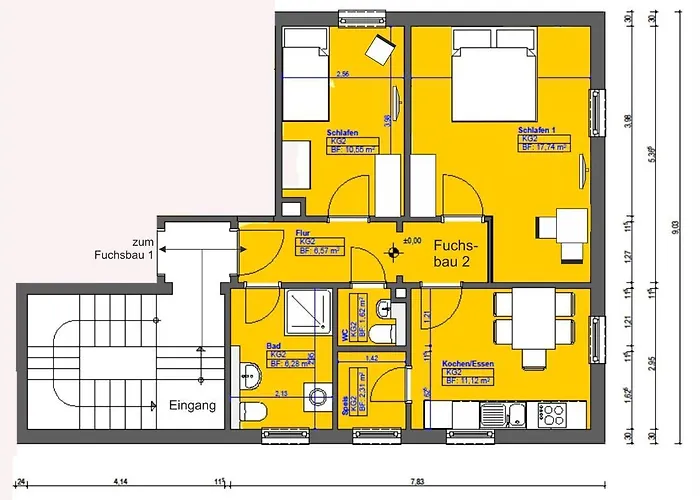 Apartamento Zum Fuchsbau *